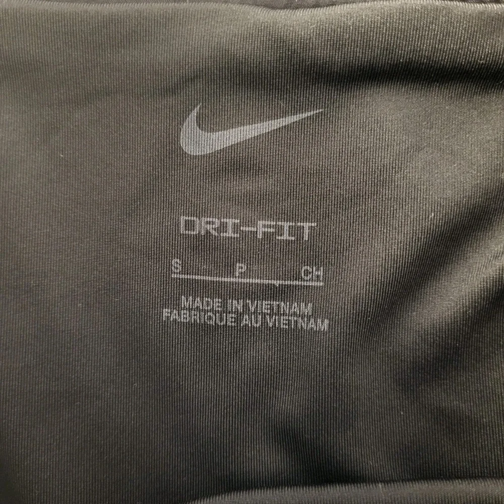 Nike Dri Fit Womens Small Black Lined Briefed Athletic Shorts